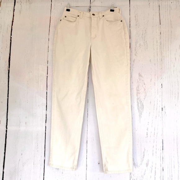 lands end white jeans
